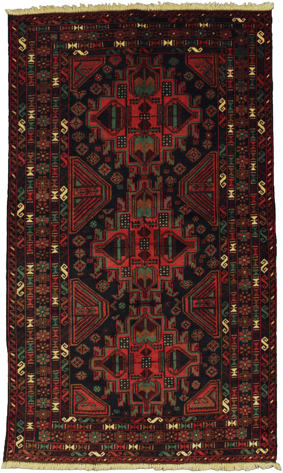Fine Baluchi Rug - 192 cm x 115 cm