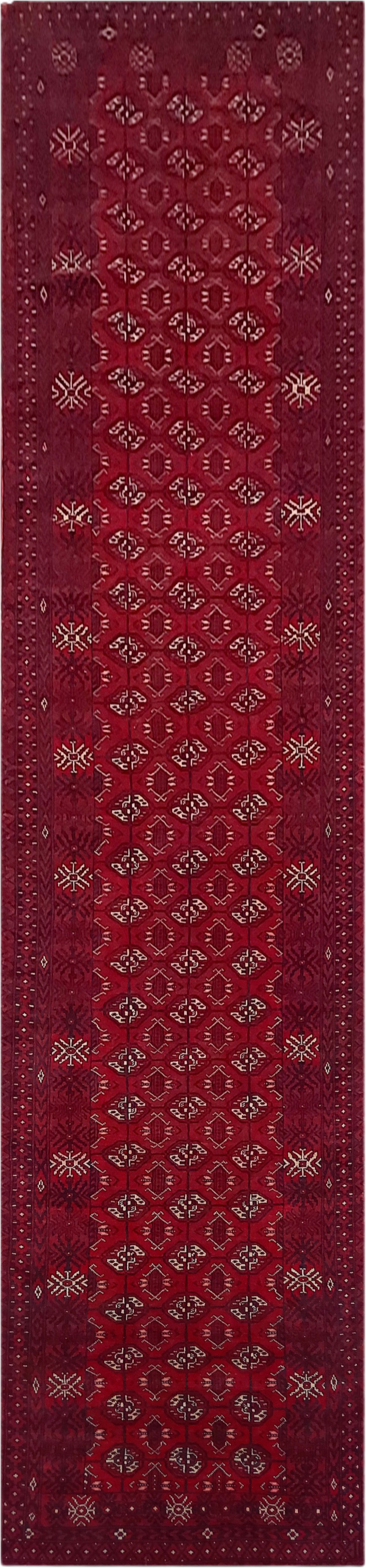 Fine Turkoman Rug - 378 cm x 89 cm