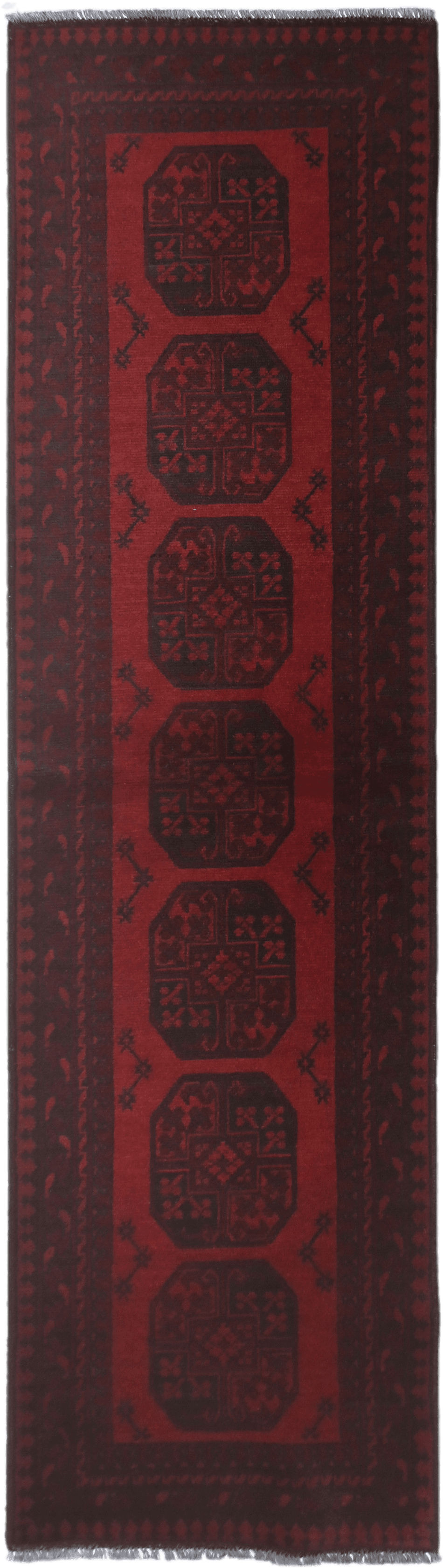 Turkoman Rug - 281 cm x 78 cm