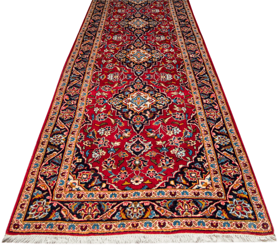 Kashan Runner - 585 cm x 90 cm