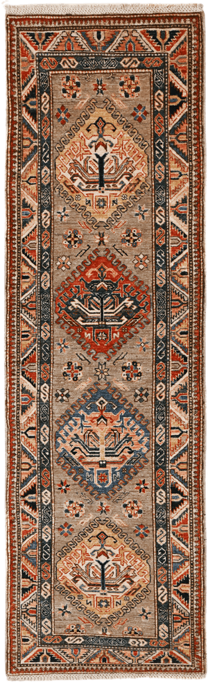 Super Kazak Rug - 259 cm x 79 cm