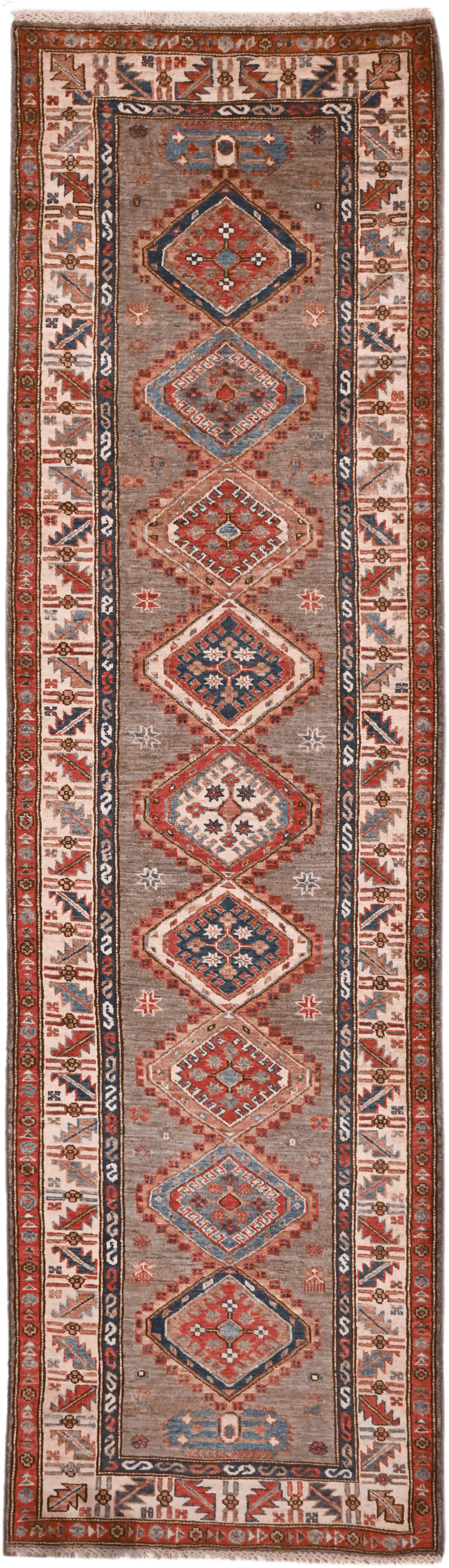 Super Kazak Rug - 300 cm x 86 cm