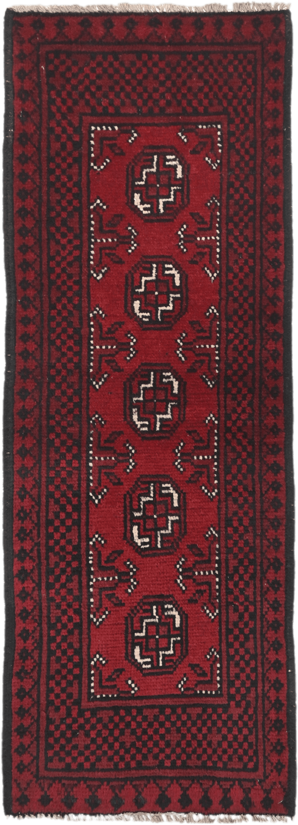 Turkoman Runner - 139 cm x 48 cm