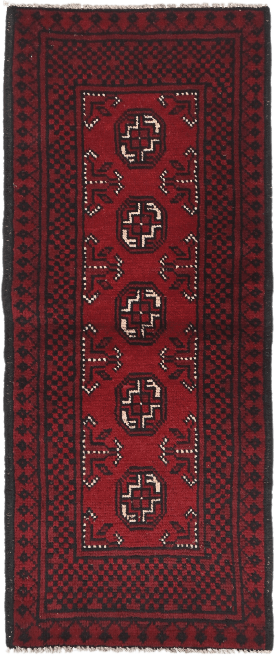 Turkoman Runner - 136 cm x 51 cm