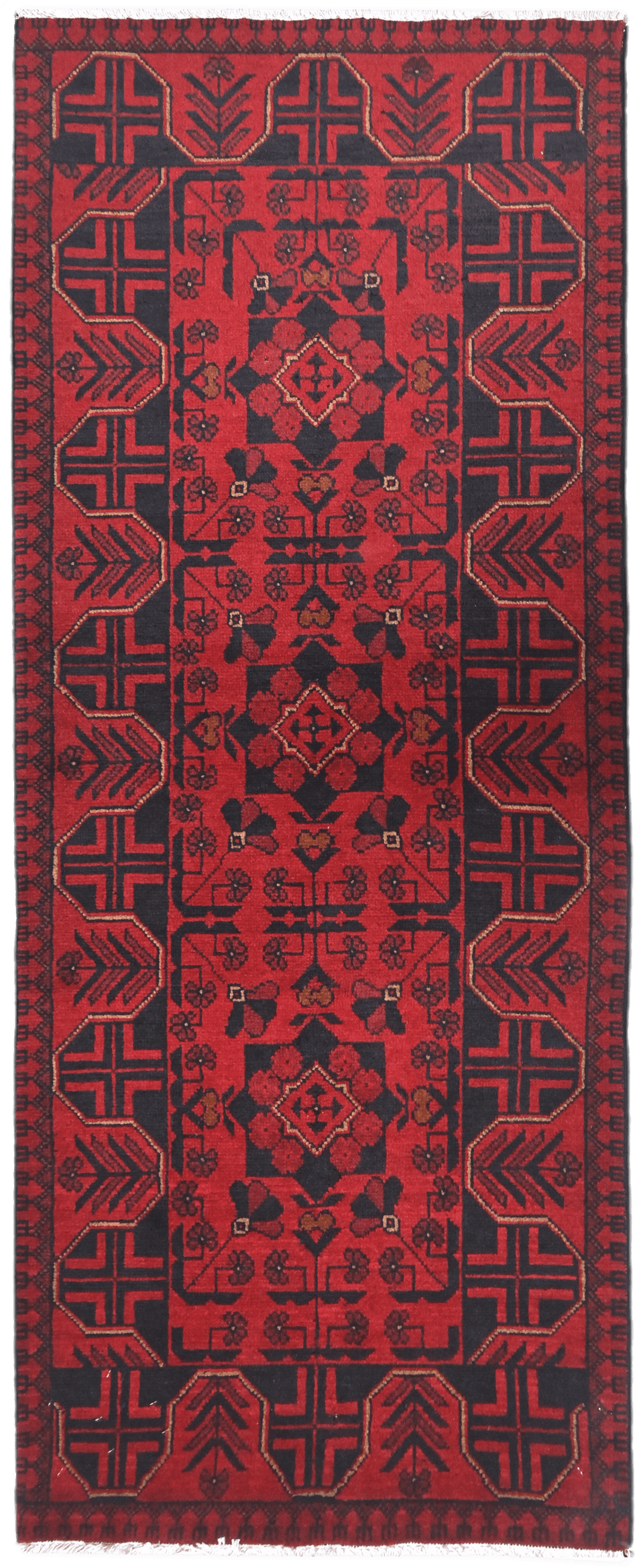 Khal Mohammadi Runner - 198 cm x 77 cm