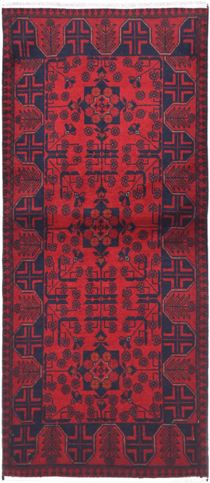 Khal Mohammadi Runner - 197 cm x 82 cm