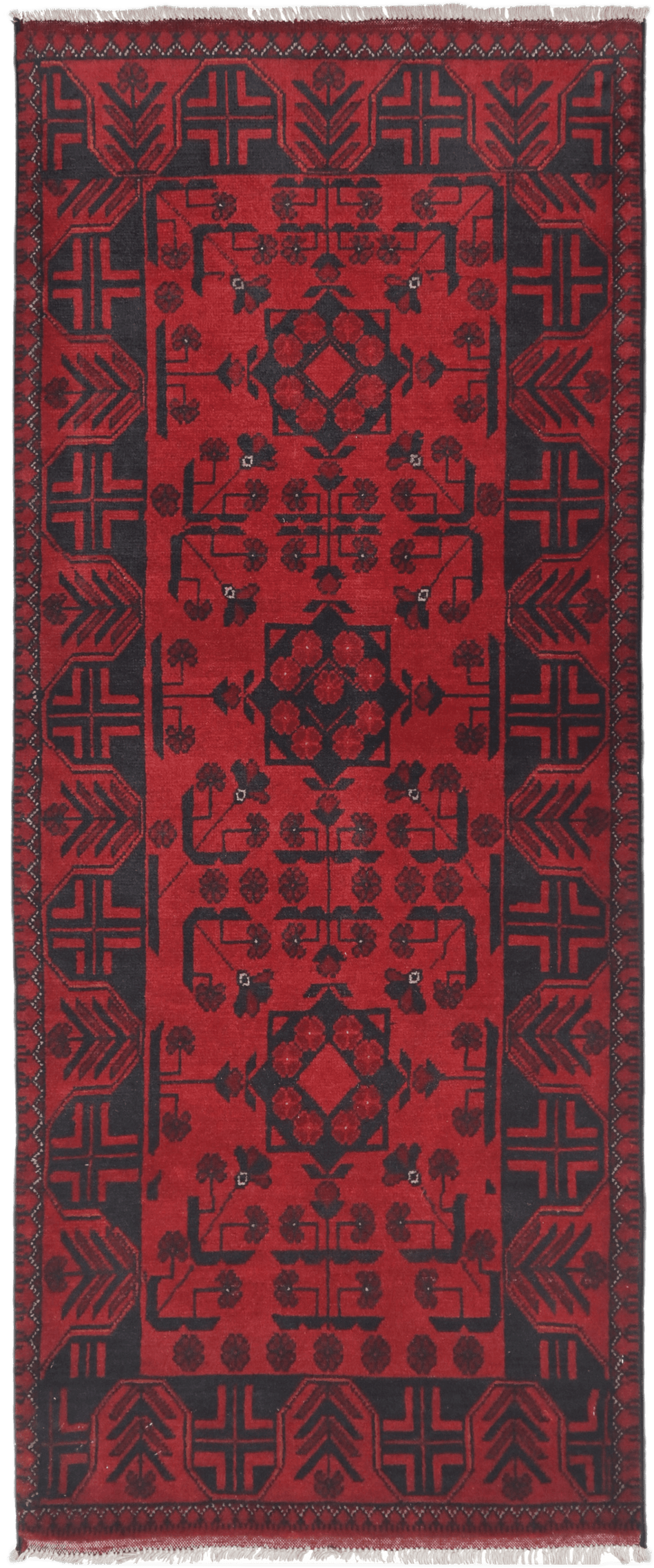 Khal Mohammadi Runner - 188 cm x 77 cm
