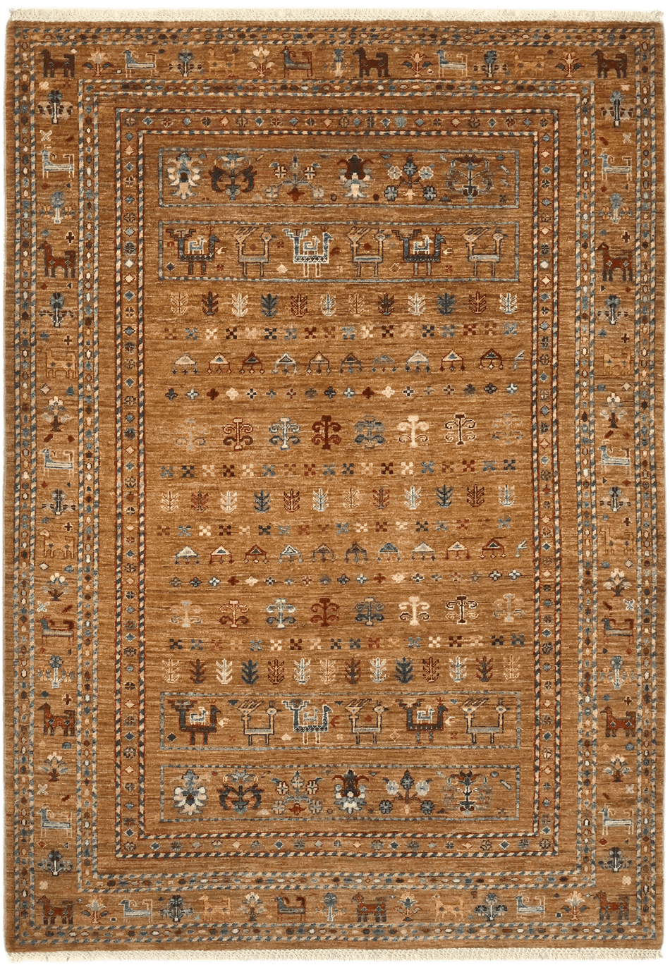 Khurjeen Rug - 210 cm x 156 cm