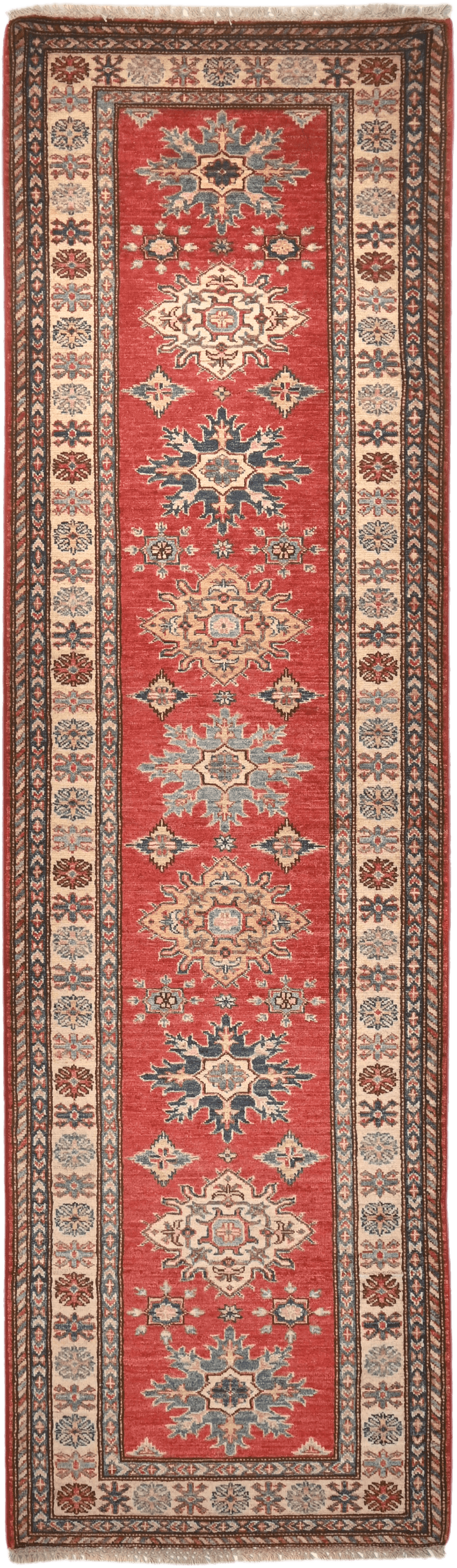 Super Kazak Runner - 302 cm x 88 cm
