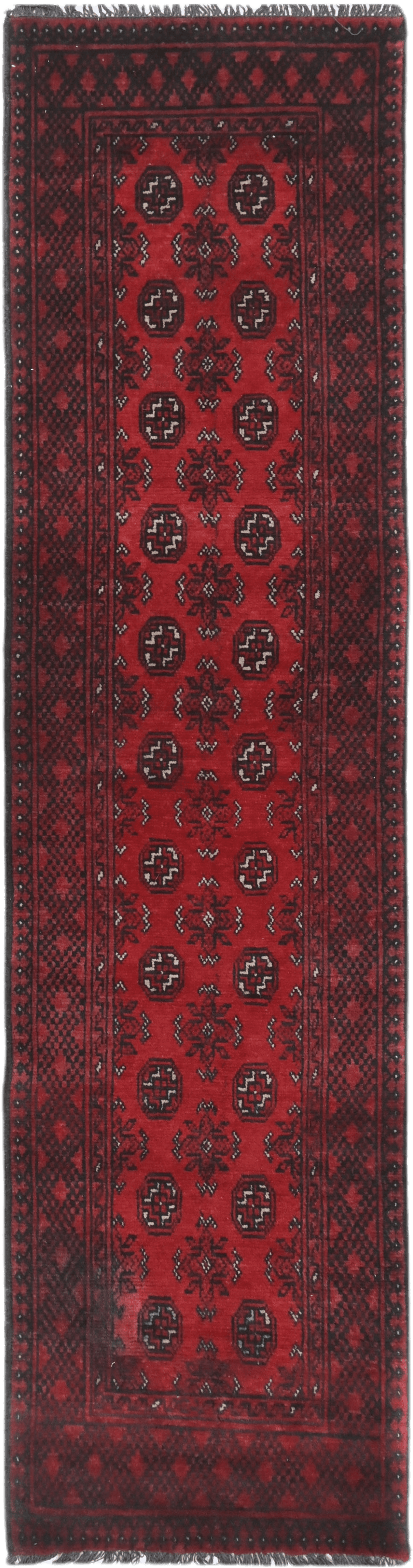 Turkoman Runner - 283 cm x 77 cm