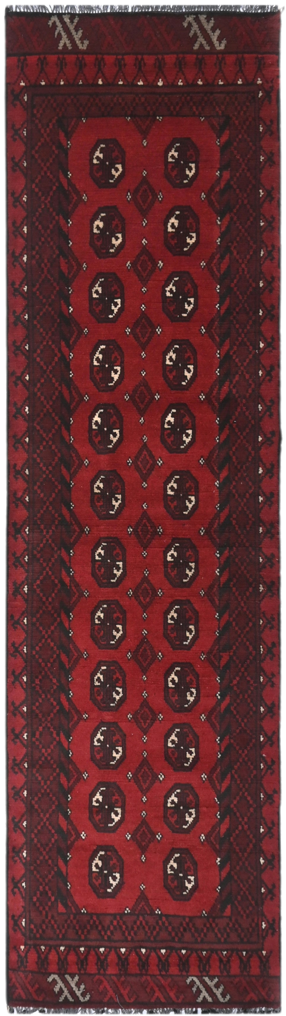 Turkoman Runner - 283 cm x 79 cm