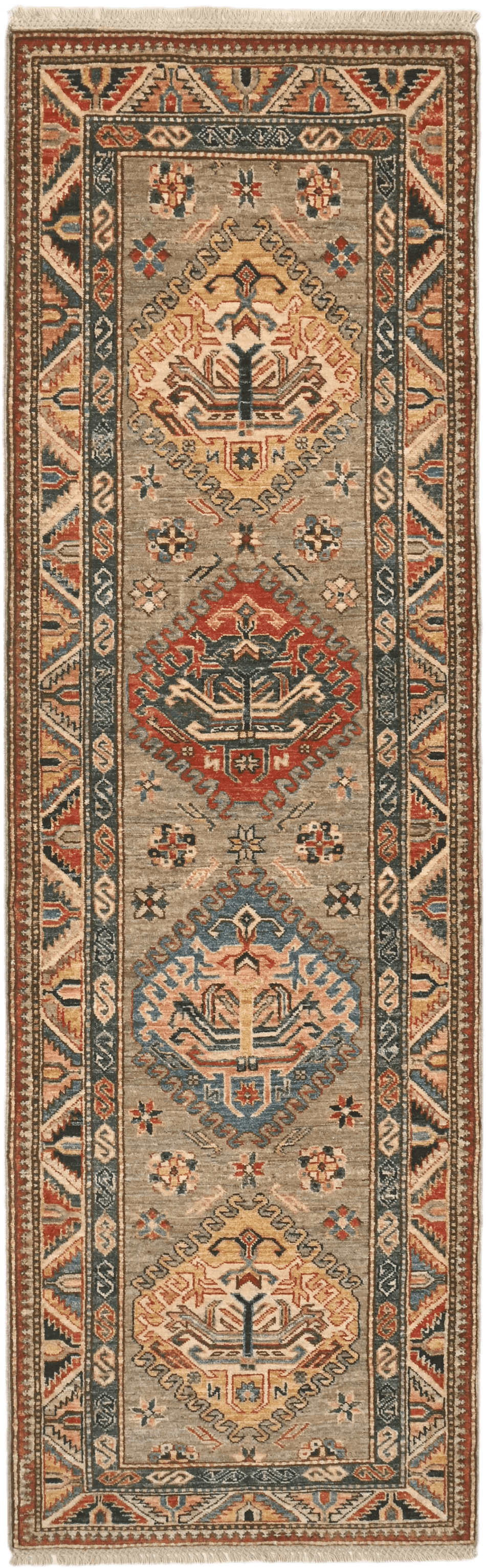 Super Kazak Runner - 260 cm x 82 cm