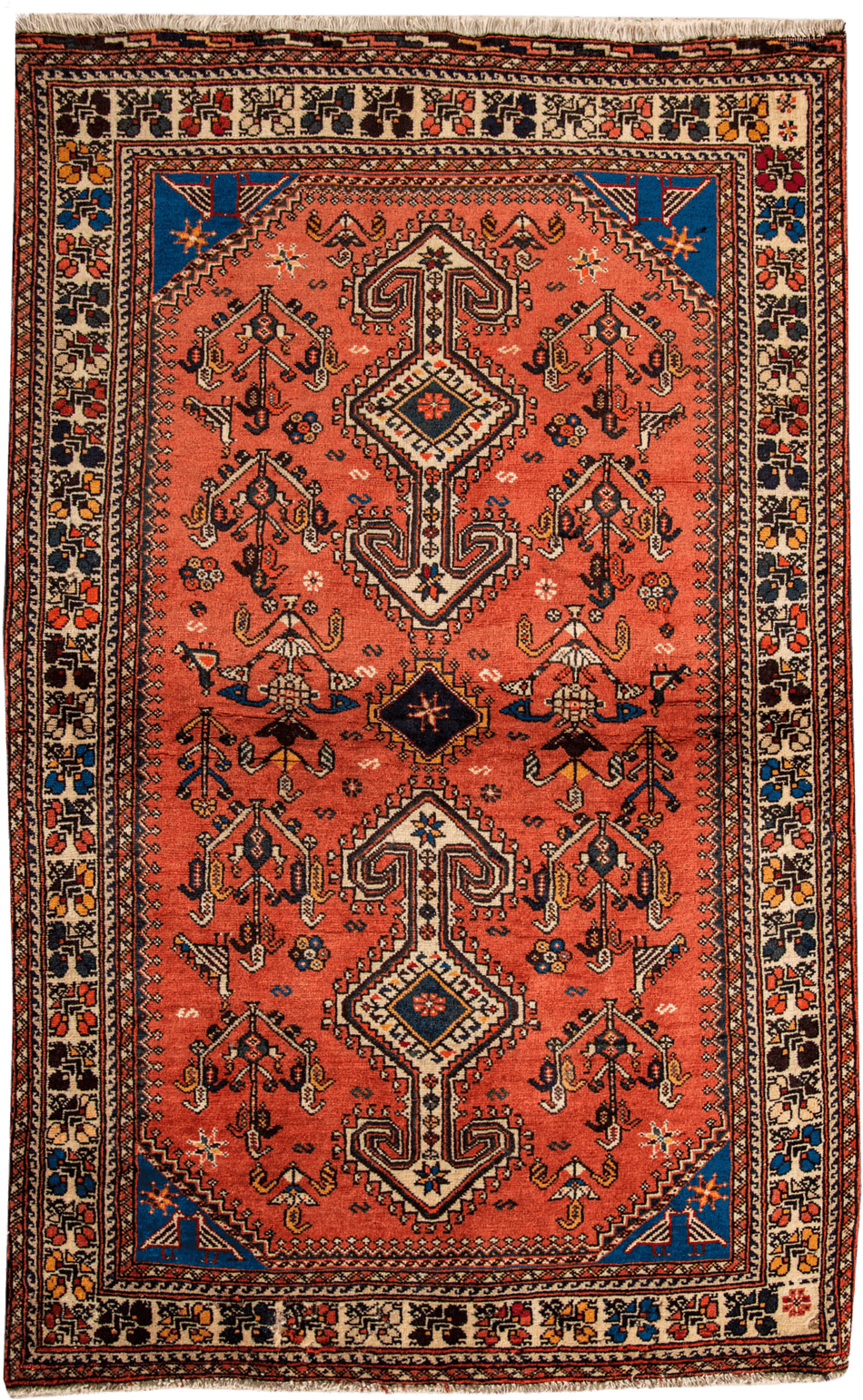 Nasrabad Rug - 155 cm x 97 cm