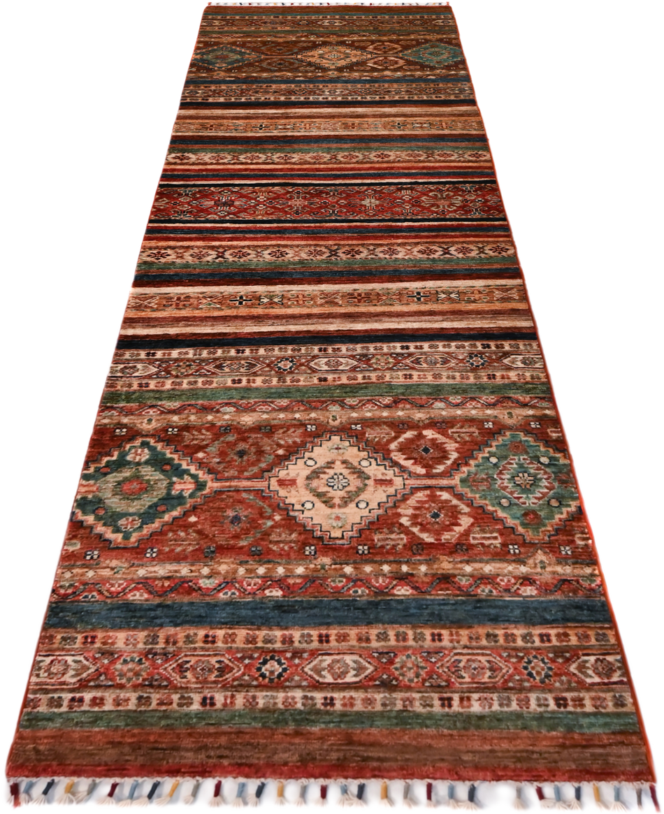 Khurjeen Rug - 283 cm x 87 cm