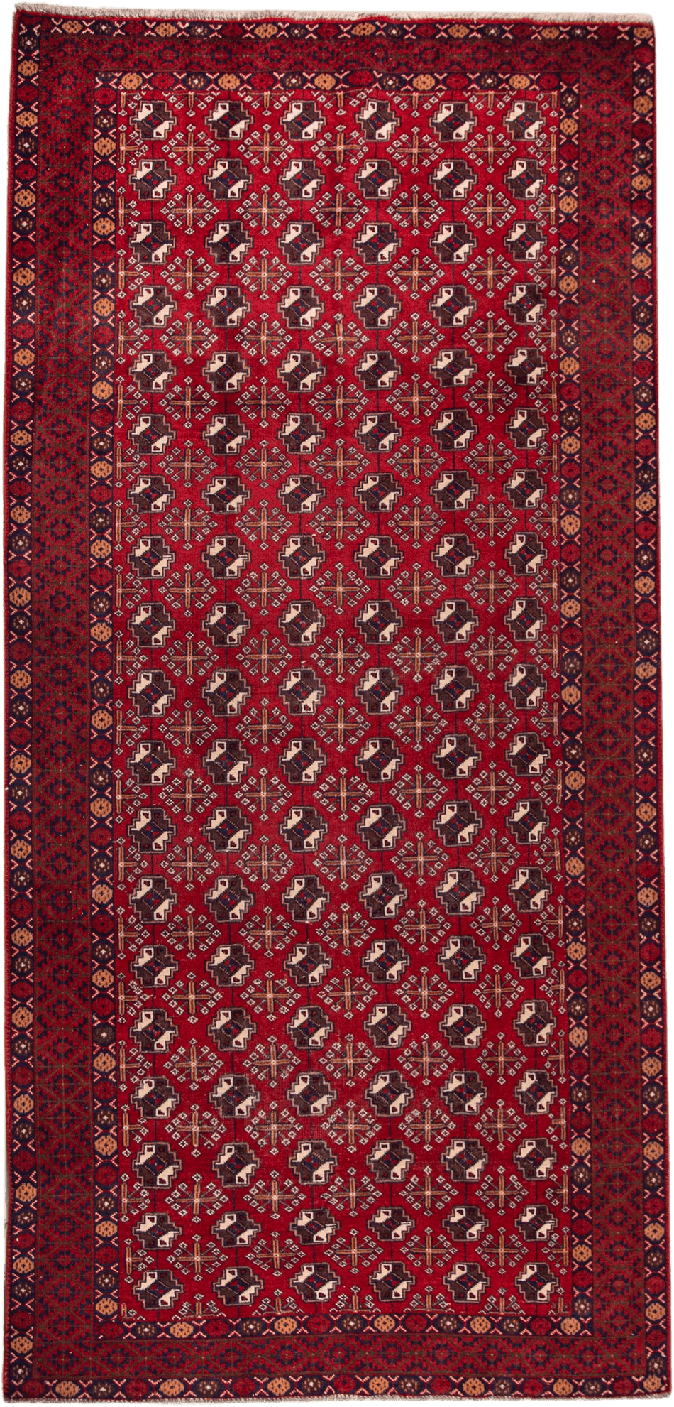 Turkoman Rug - 283 cm x 136 cm