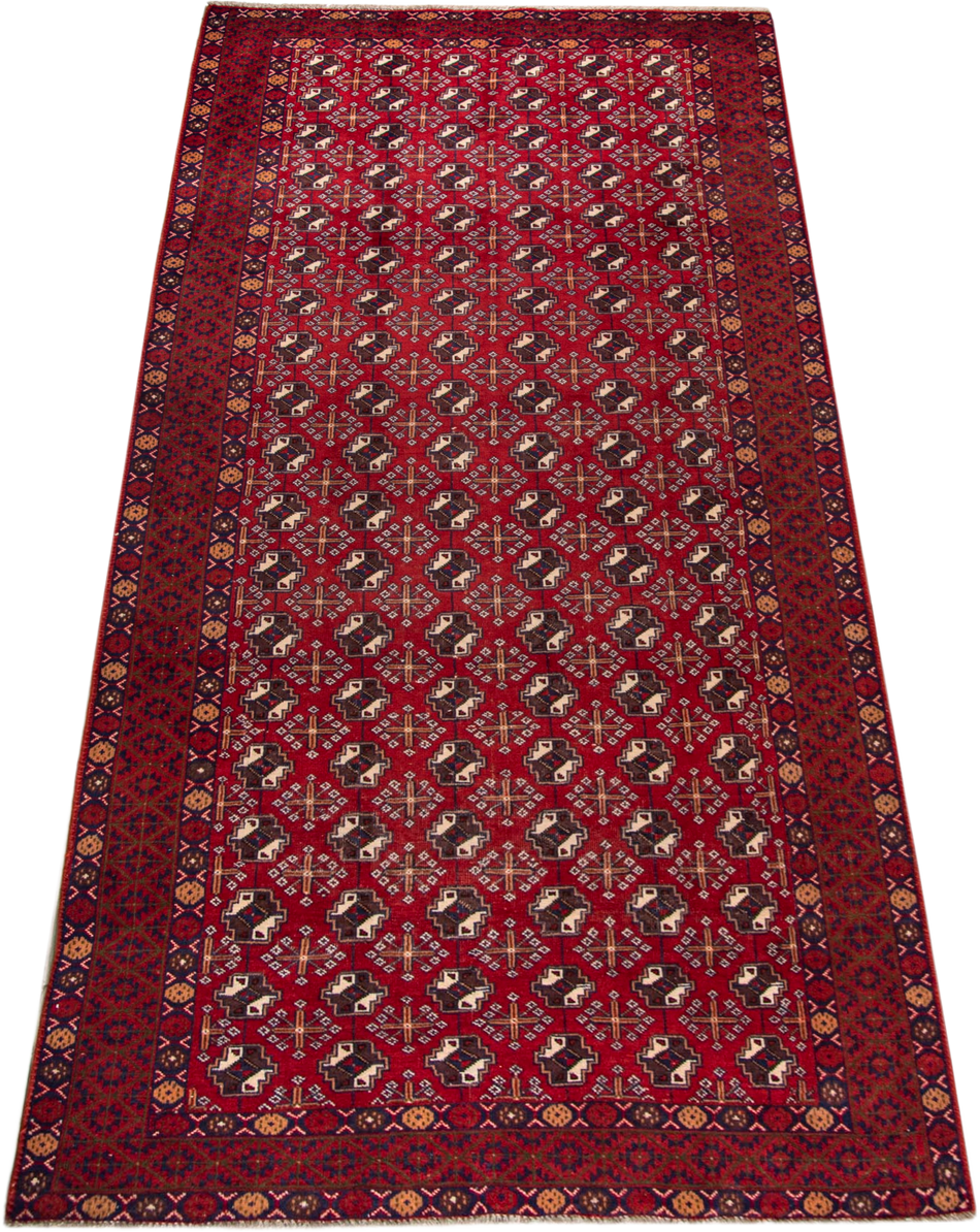 Turkoman Rug - 283 cm x 136 cm