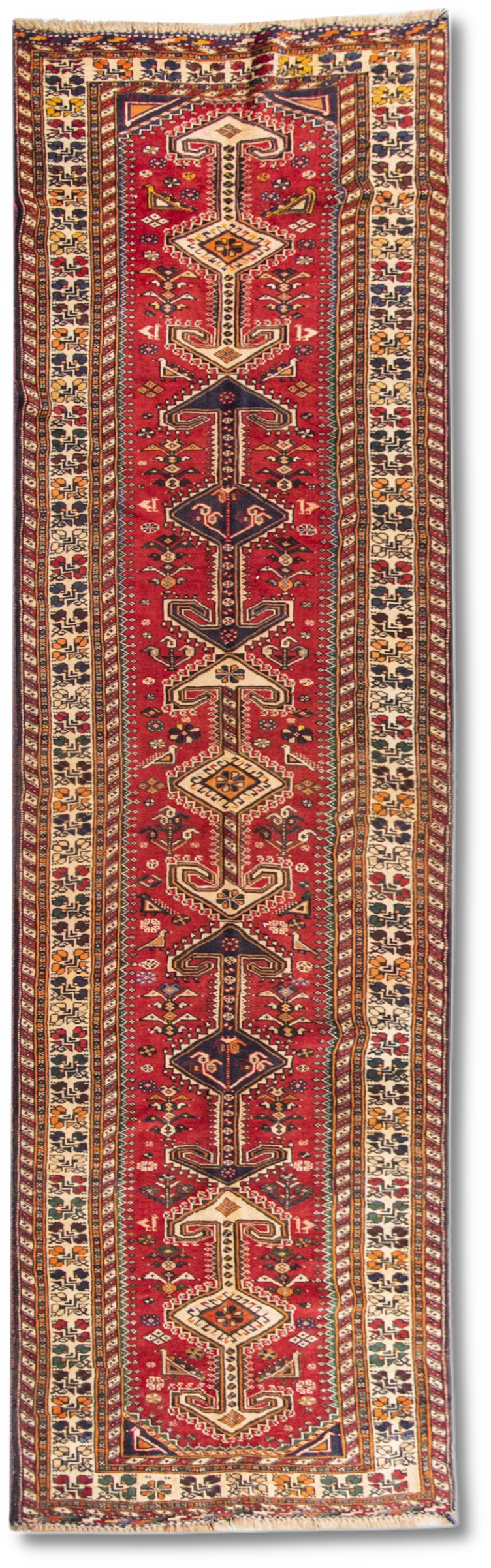 Nasrabad Runner - 372 cm x 110 cm