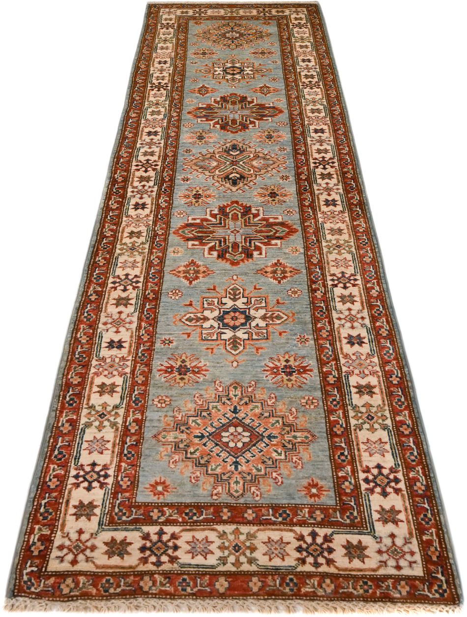 Super Kazak Rug - 266 cm x 77 cm