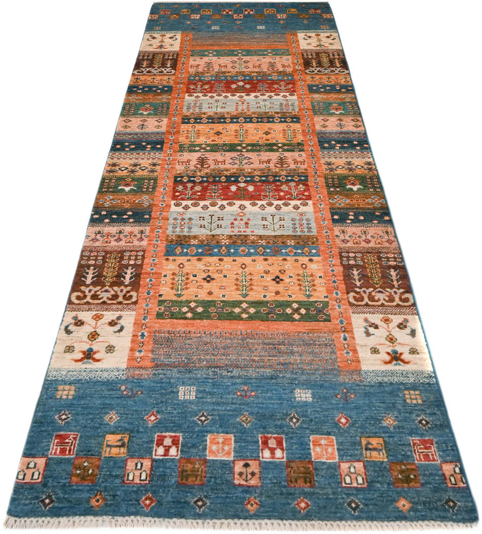 Khurjeen Rug - 248 cm x 83 cm