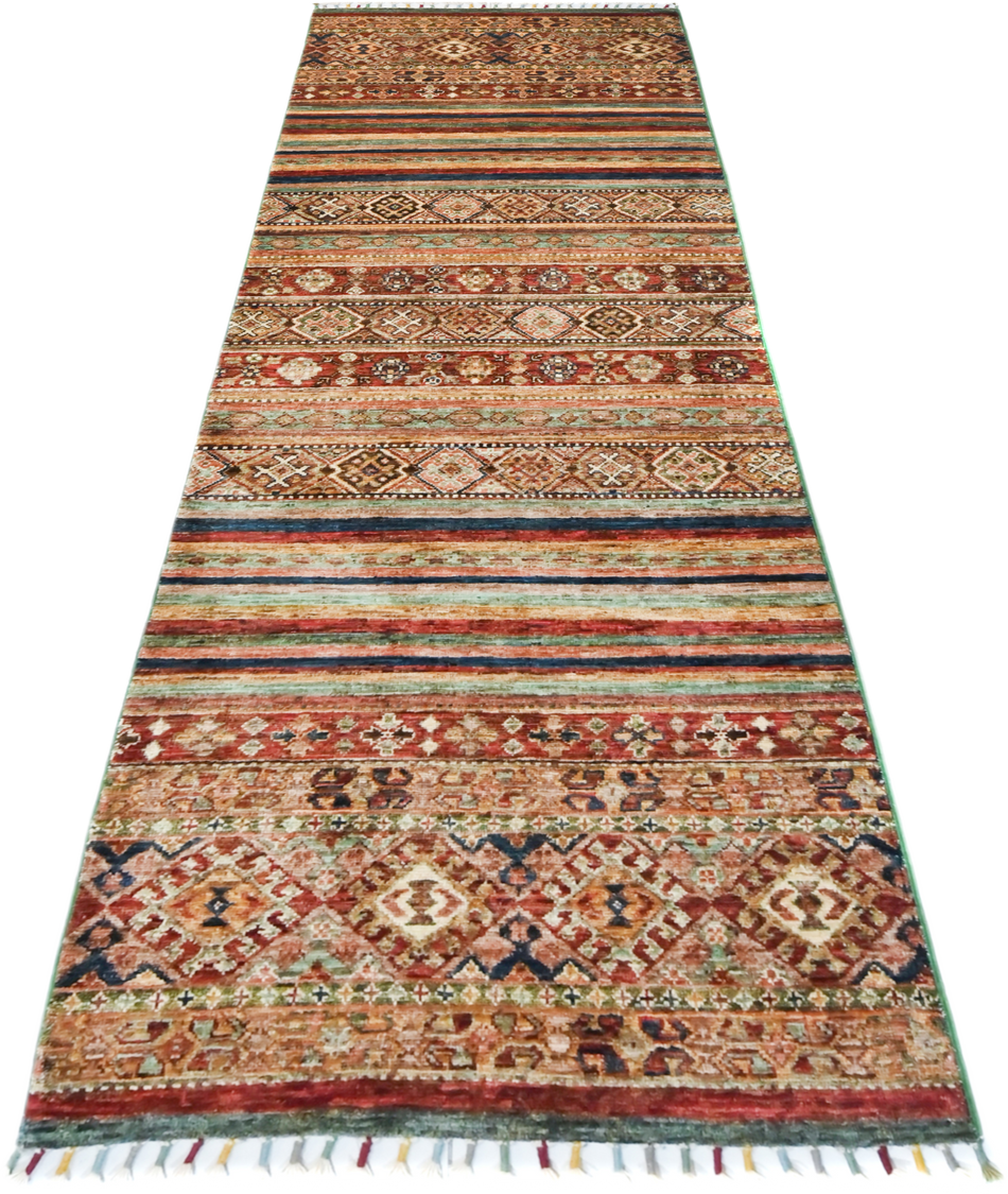 Khurjeen Rug - 256 cm x 81 cm