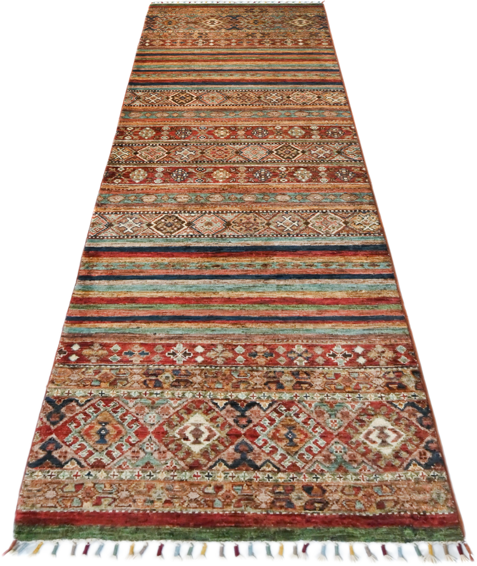 Khurjeen Rug - 256 cm x 80 cm