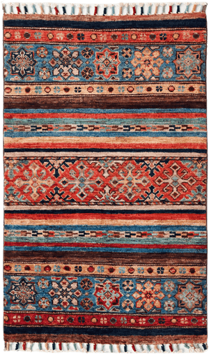 Khurjeen Rug - 104 cm x 64 cm