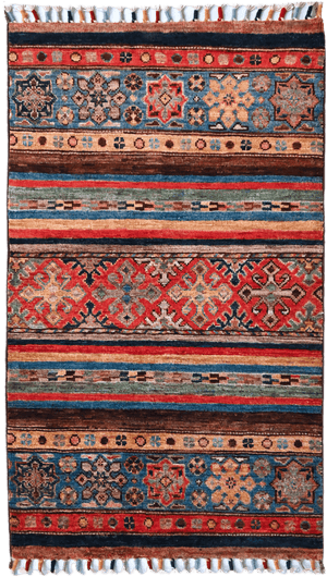 Khurjeen Rug - 113 cm x 64 cm