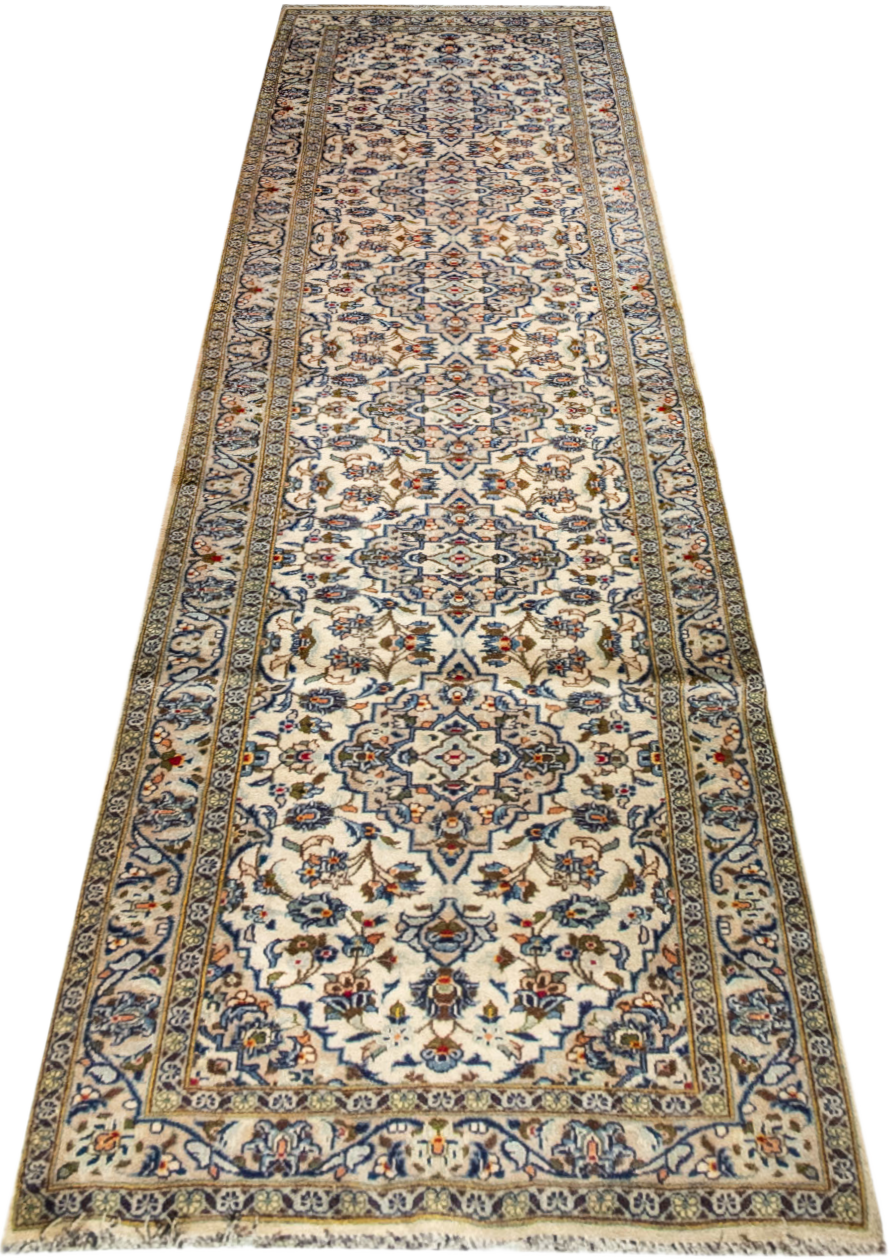 Kashan Runner - 400 cm x 110 cm