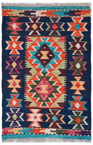 Chobi Kilim - 91 cm x 59 cm