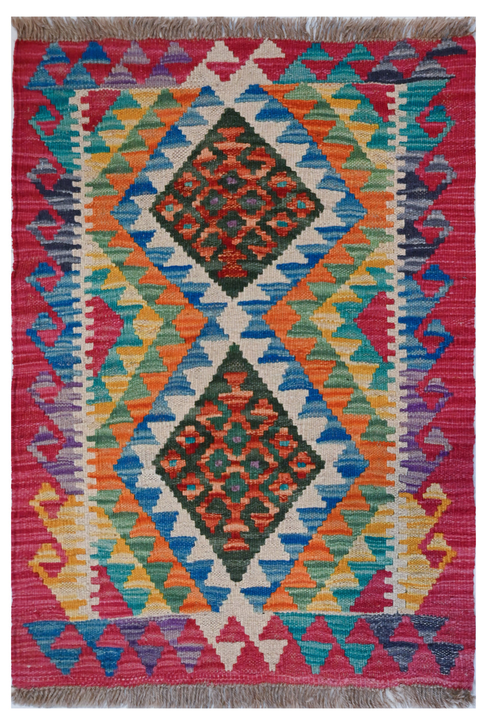 Chobi Kilim - 85 cm x 60 cm