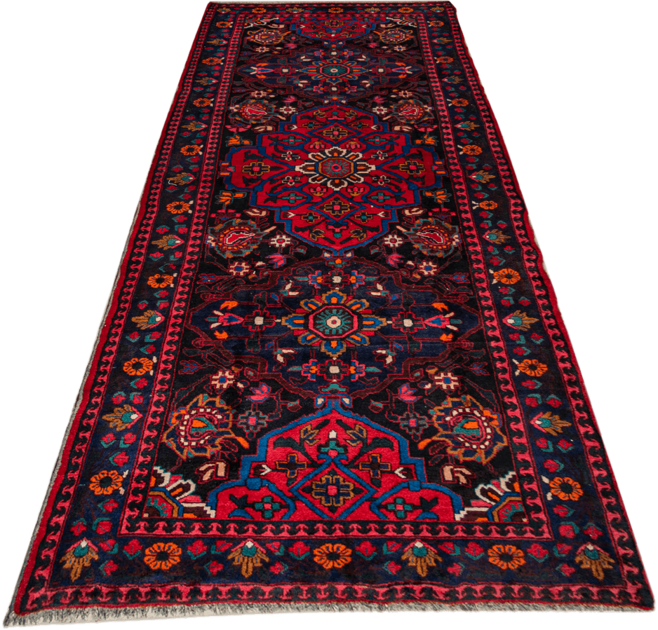 Hamadan Rug  - 345 cm x 145 cm