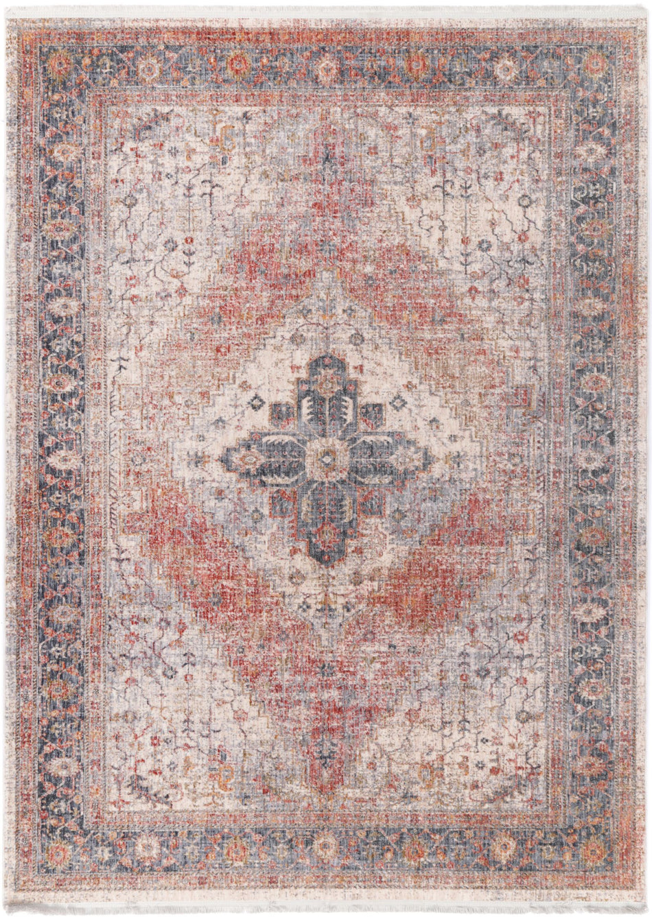 Contemporary Transitional Medallion Alhambra Rug