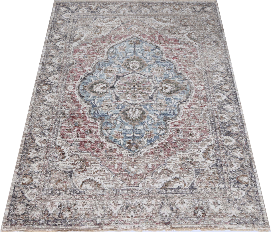 Baltimore Arlington Medallion Transitional Rose Rug