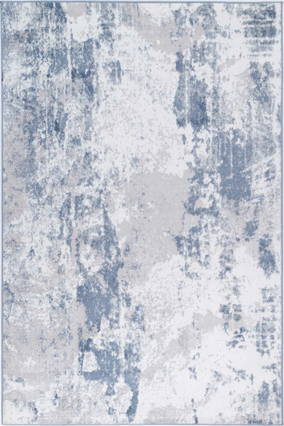 Bergen 8 Repeating Blue & White Rug