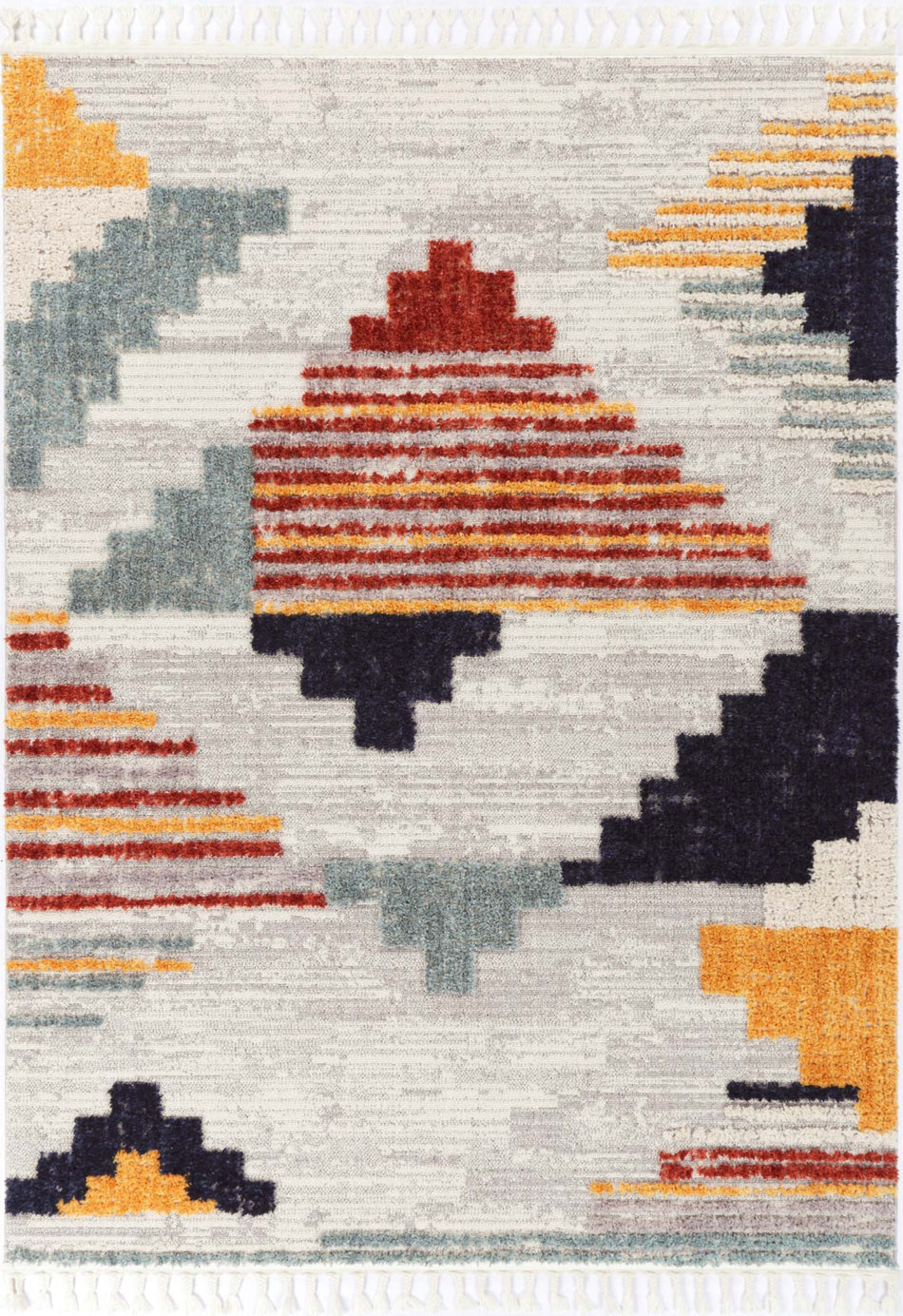 Aztec Inspired Bilbao Designer Rug