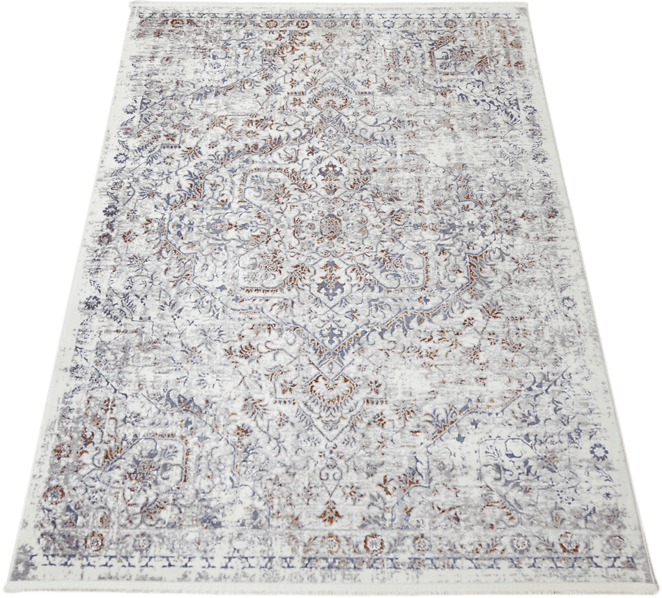 Bohemian Paradise Vintage Grey Multi Rug