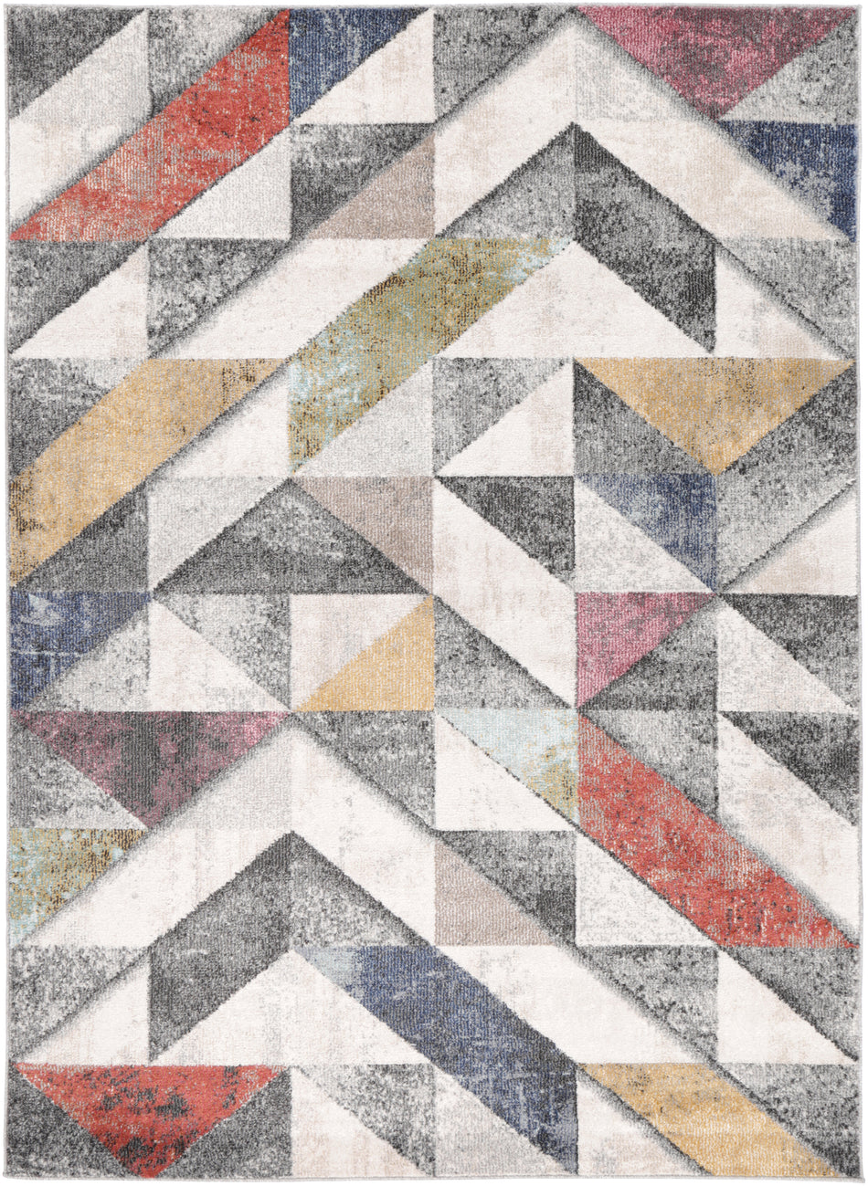 Bristol Geometric Multi Designer Rug