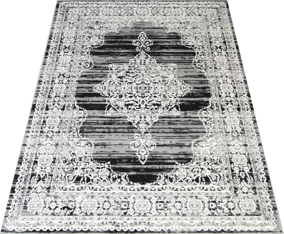 Elise Distressed Grey Rug