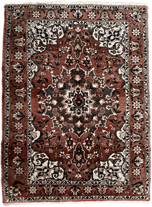 Vintage Bakhtiari Rug - 203 cm x 150 cm