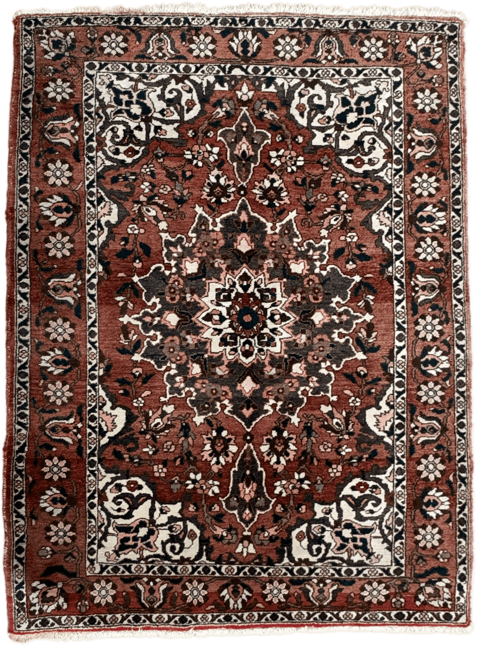 Vintage Bakhtiari Rug - 203 cm x 150 cm