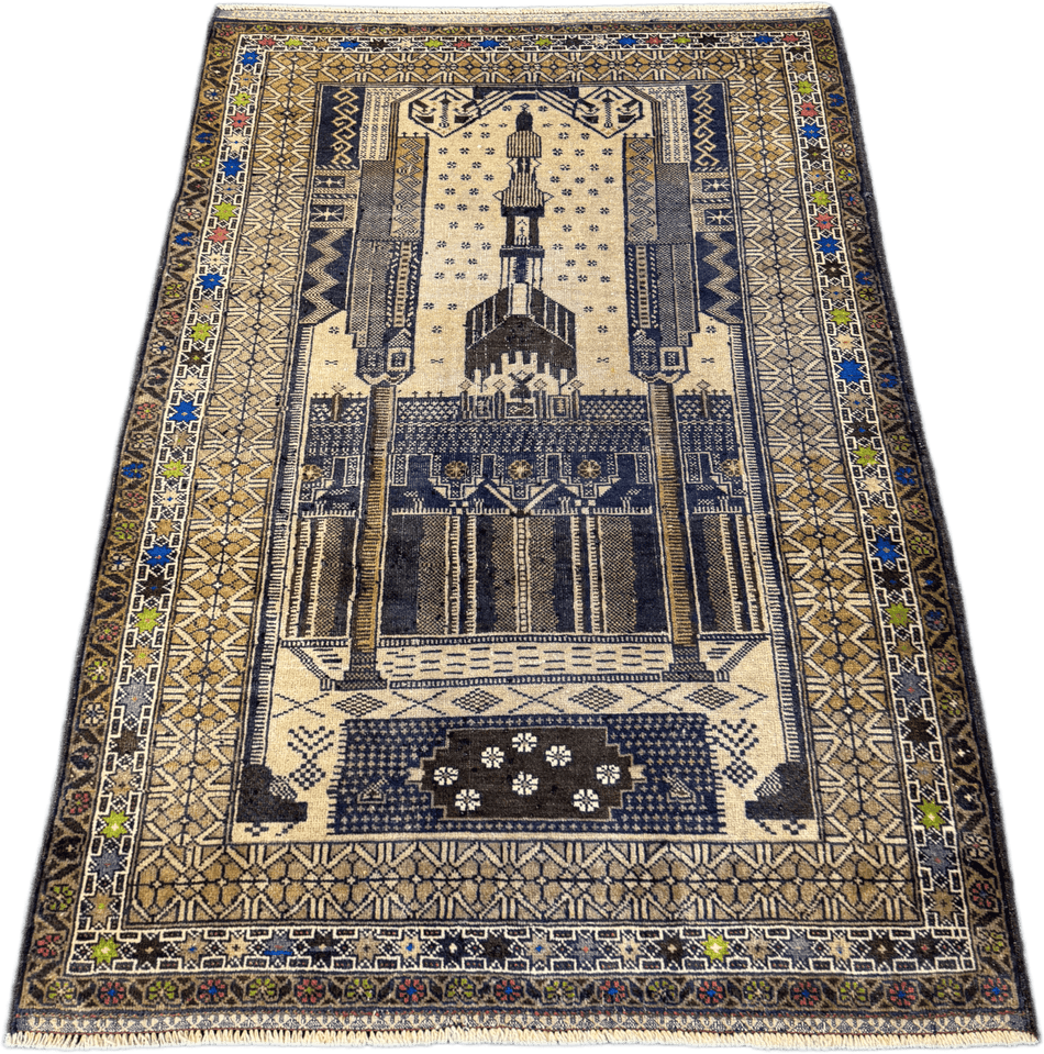 Baluchi Rug - 154 cm x 94 cm
