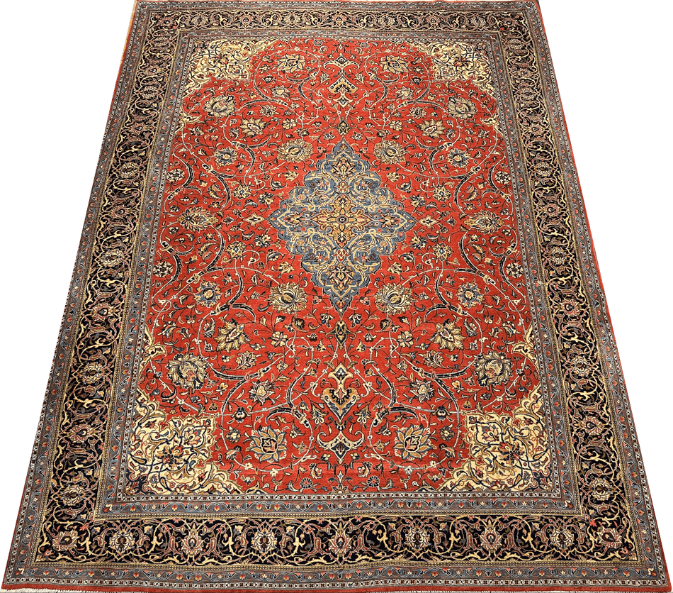 Sarouk Rug - 393 cm x 285 cm