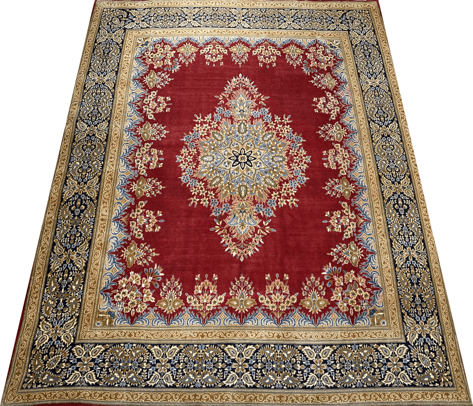 Kerman Shah Rug  - 390 cm x 299 cm