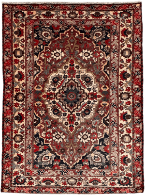 Vintage Bakhtiari Rug - 208 cm x 155 cm