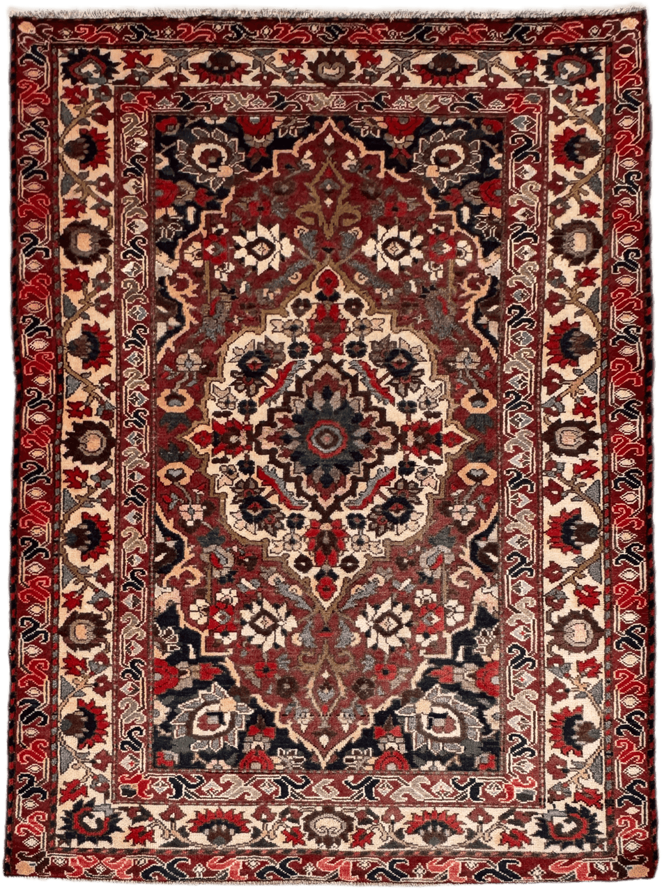 Vintage Bakhtiari Rug - 208 cm x 155 cm