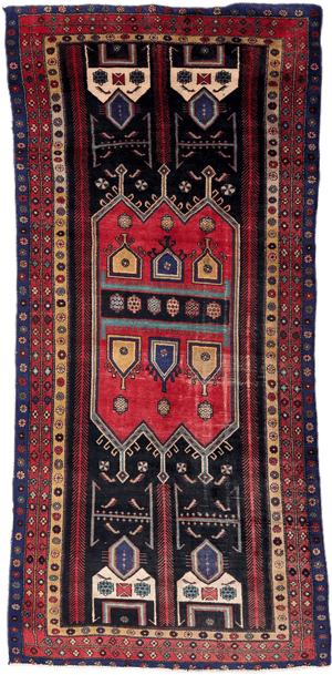Vintage Luri Rug - 284 cm x 140 cm