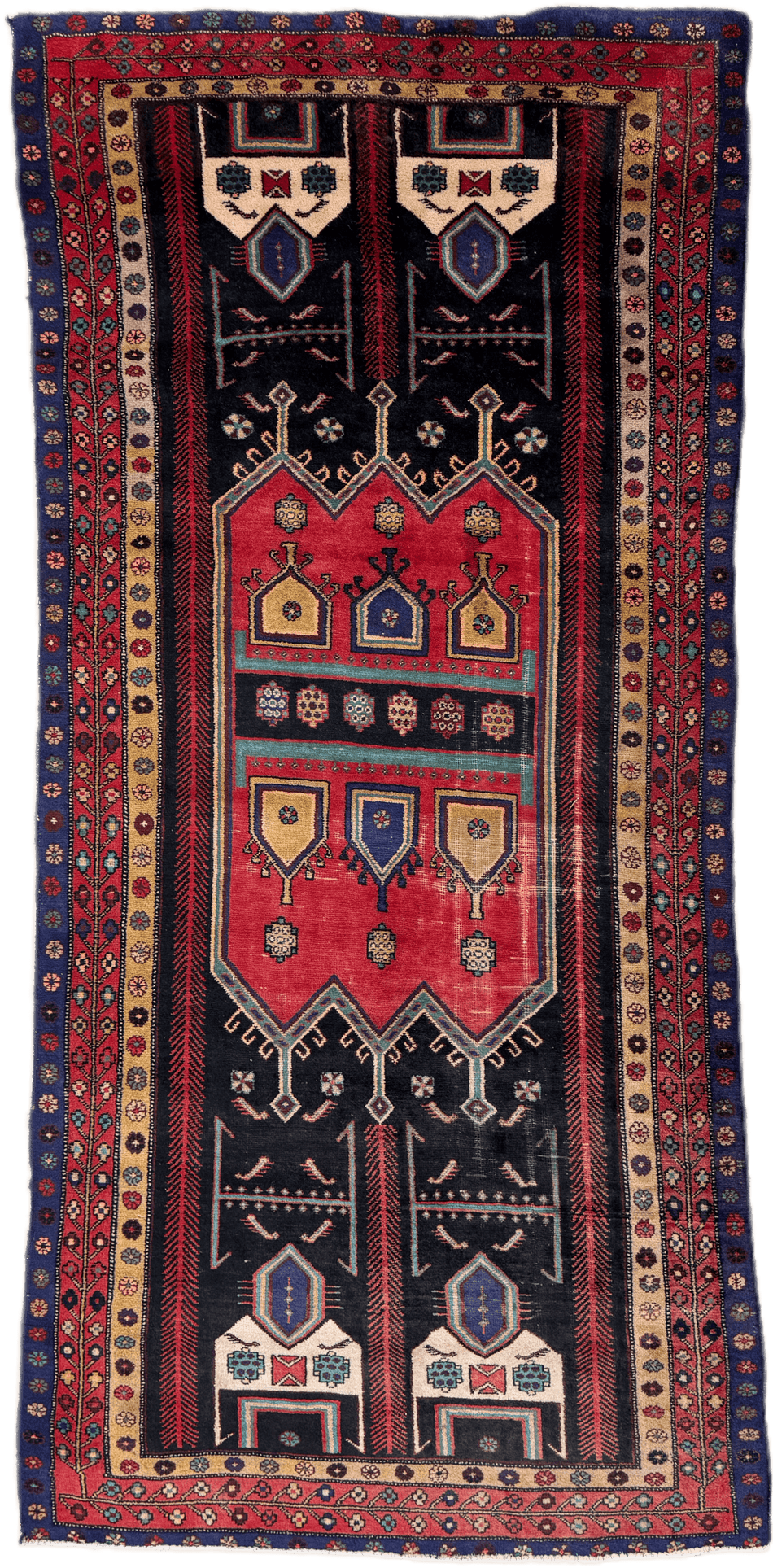 Vintage Luri Rug - 284 cm x 140 cm