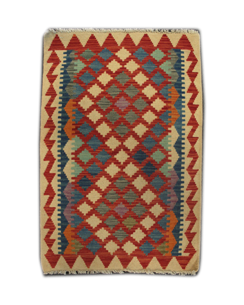 Chobi Kilim - 92 cm x 62 cm