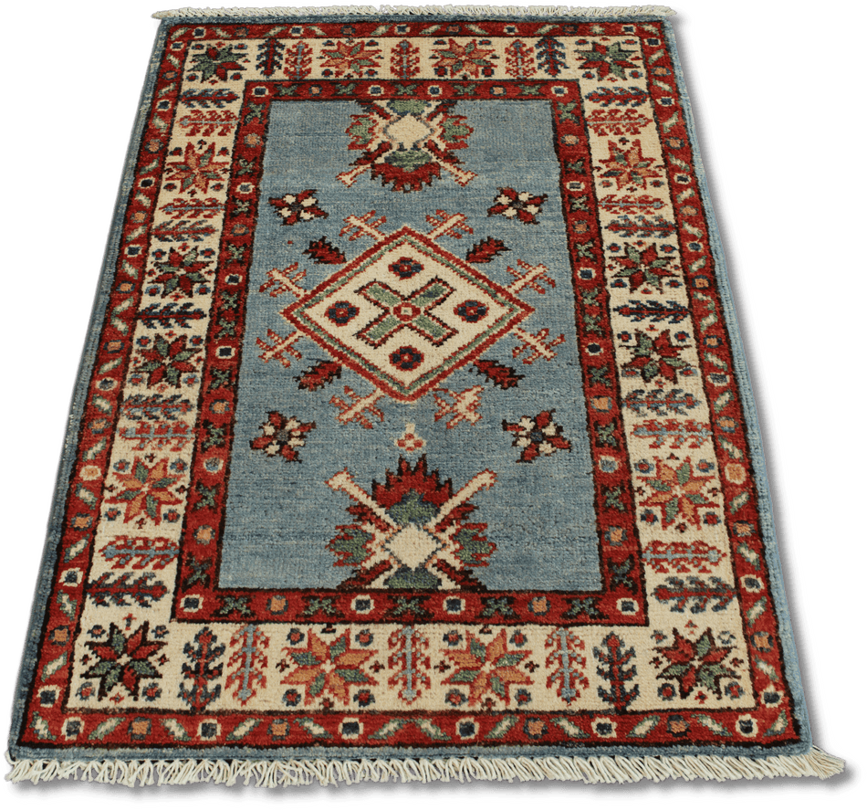 Kazak Rug - 88 cm x 59 cm