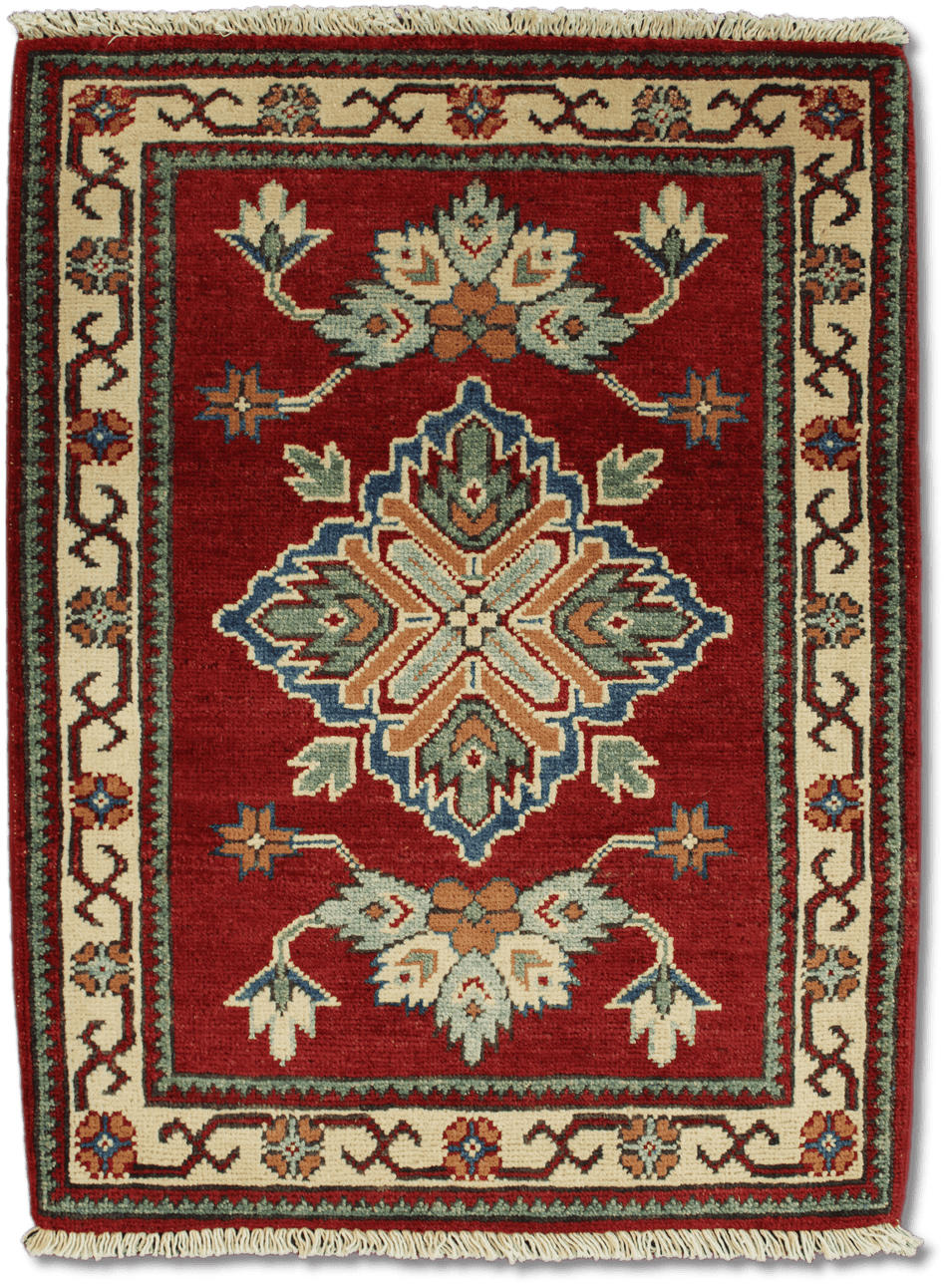 Kazak Rug - 88 cm x 64 cm